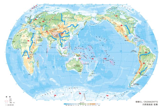 世界地图2022年高清最新版，揭示地球的新面貌
