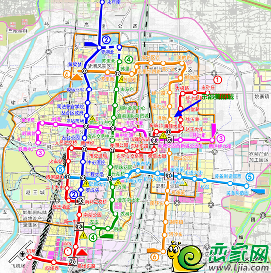 郑州地铁6号线最新线路图，城市交通枢纽的新动脉
