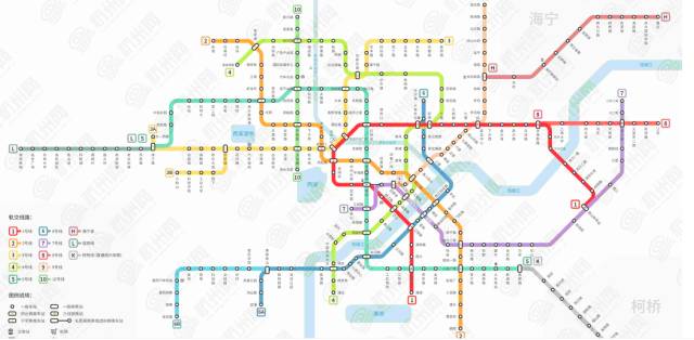 杭州地铁5号线最新线路图，城市的脉络与未来的蓝图