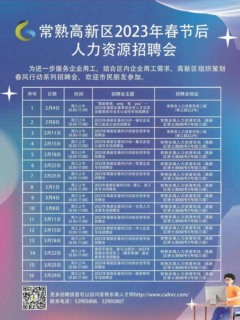 常熟市人才市场最新招聘信息概览